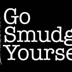 Go Smudge Embroidered Patch