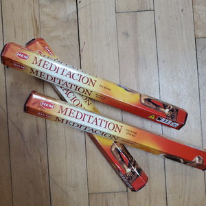 HEM Meditation Incense Sticks - 20 Pack ( Meditacion Incienso )