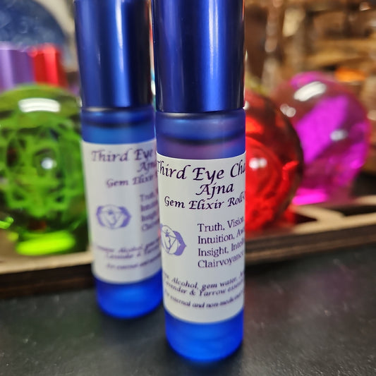 Gem Elixir Third Eye Chakra Roll On