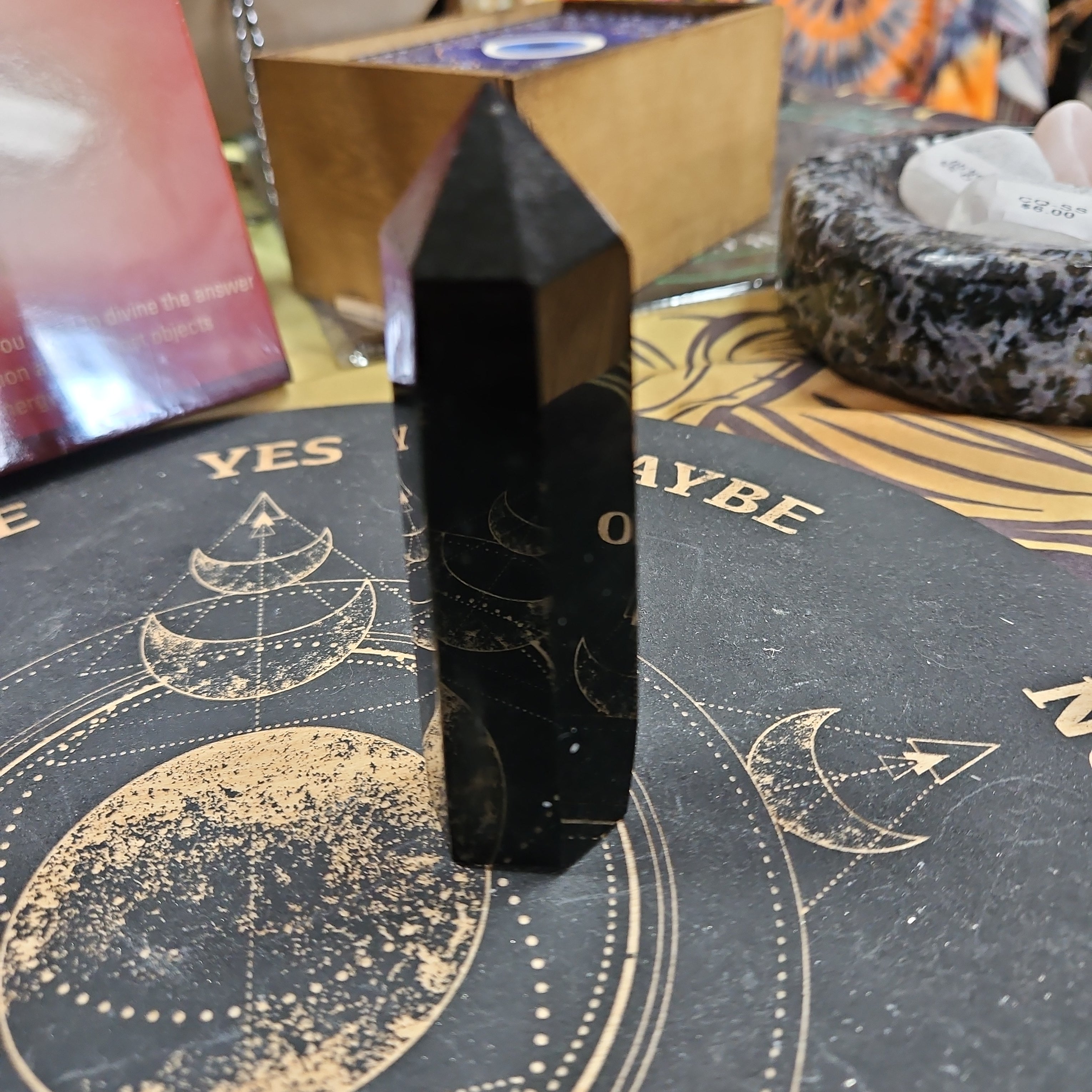 Black Obsidian Tower – Tree Of Life Shoppe