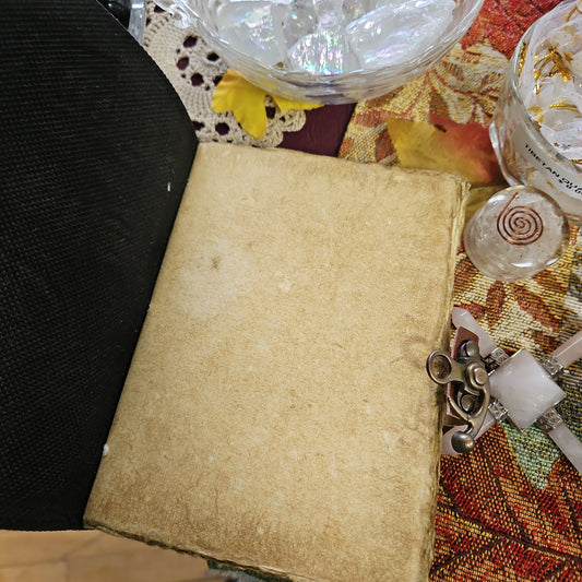 Book of Spells Potions and Magic Leather Journal with Latch 5 x 7 "