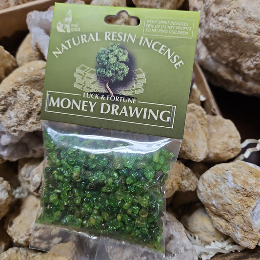 Natural Resin Incense - Money Drawing