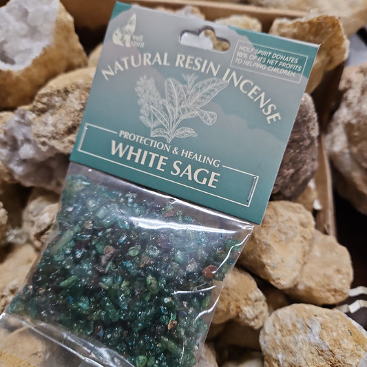 Natural Resin Incense - White Sage