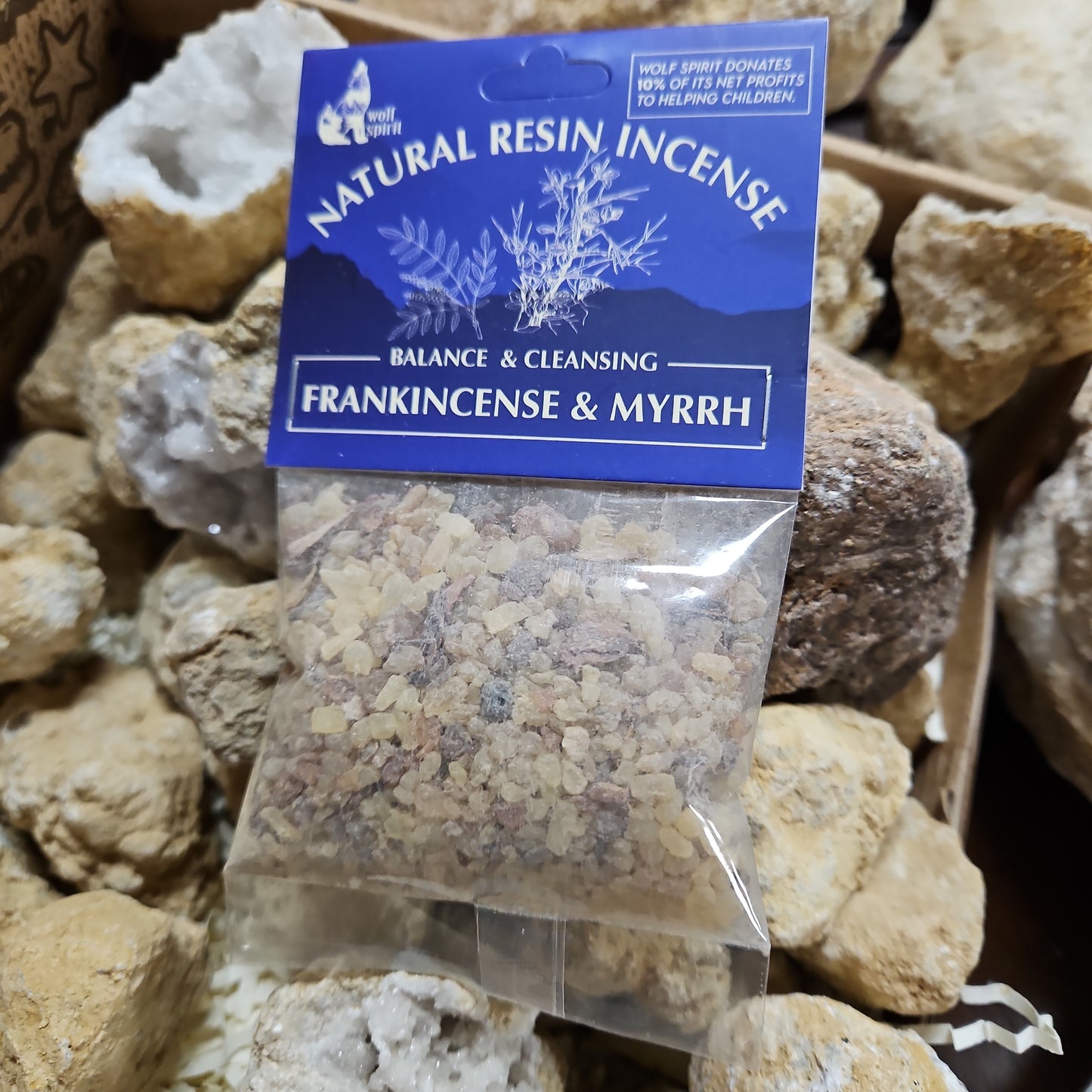 Natural Resin Incense - Frankincense and Myrrh
