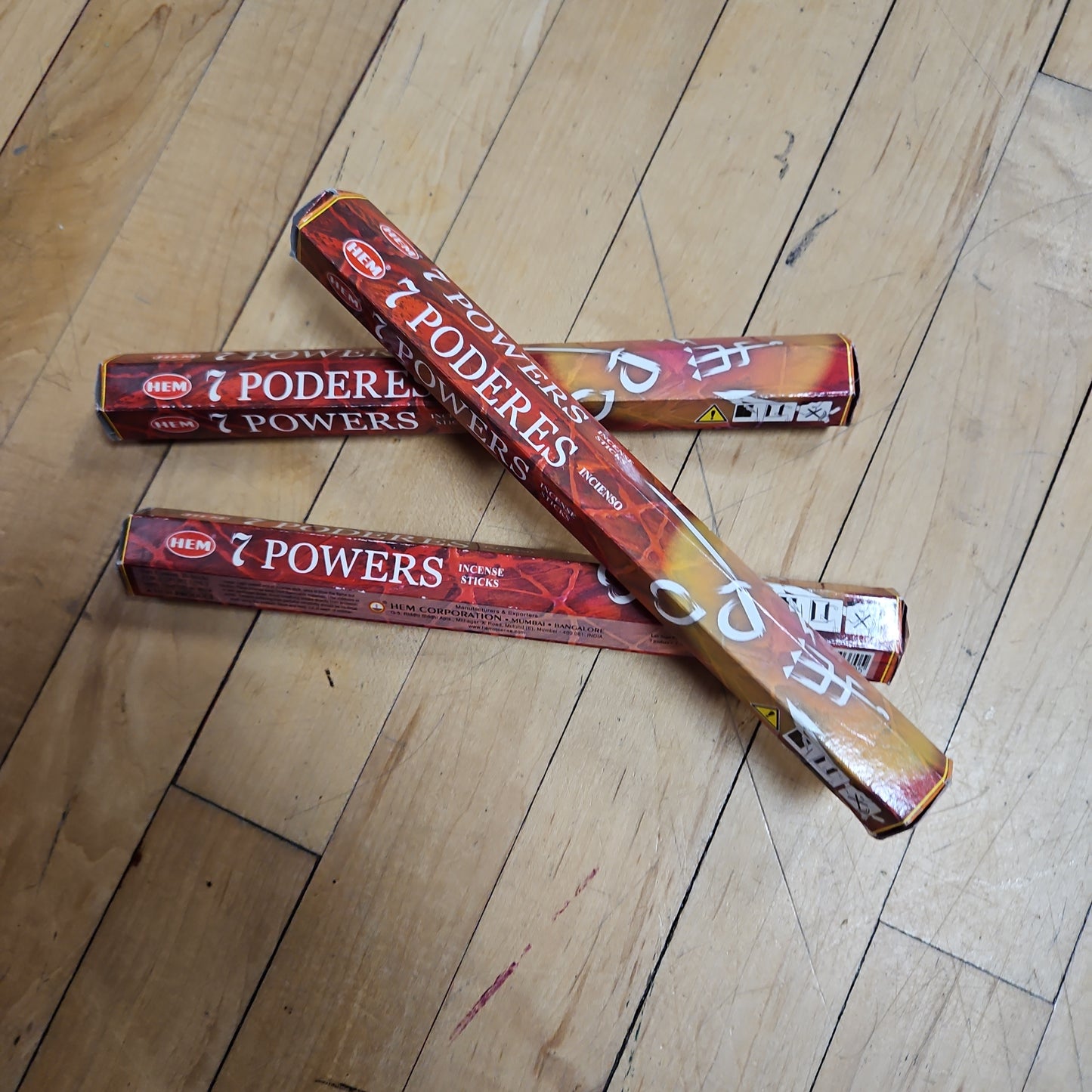HEM 7 Powers Incense Sticks - 20 Pack ( 7 PODERES )