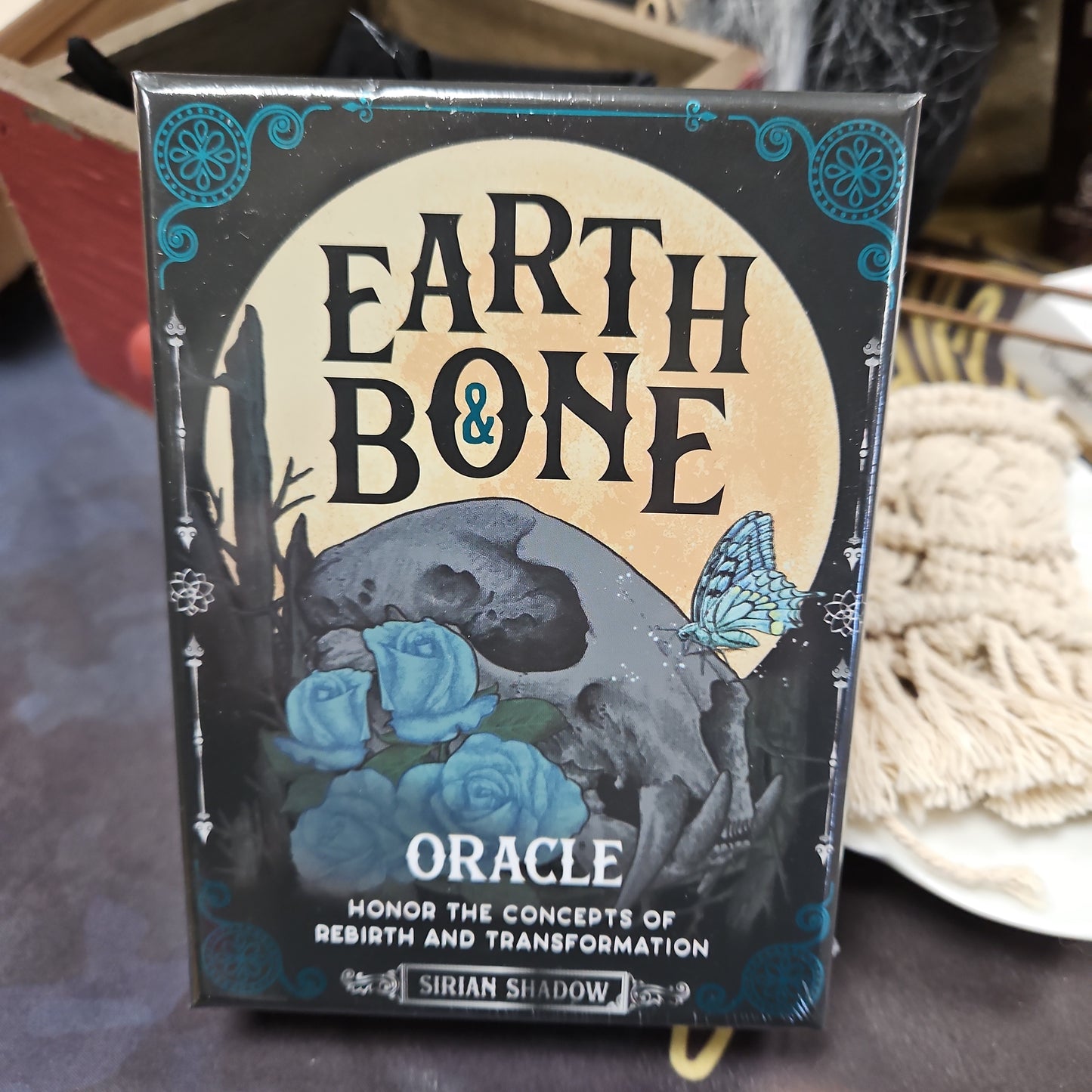 Earth & Bone Oracle: 42 Gilded Cards & Guide Book