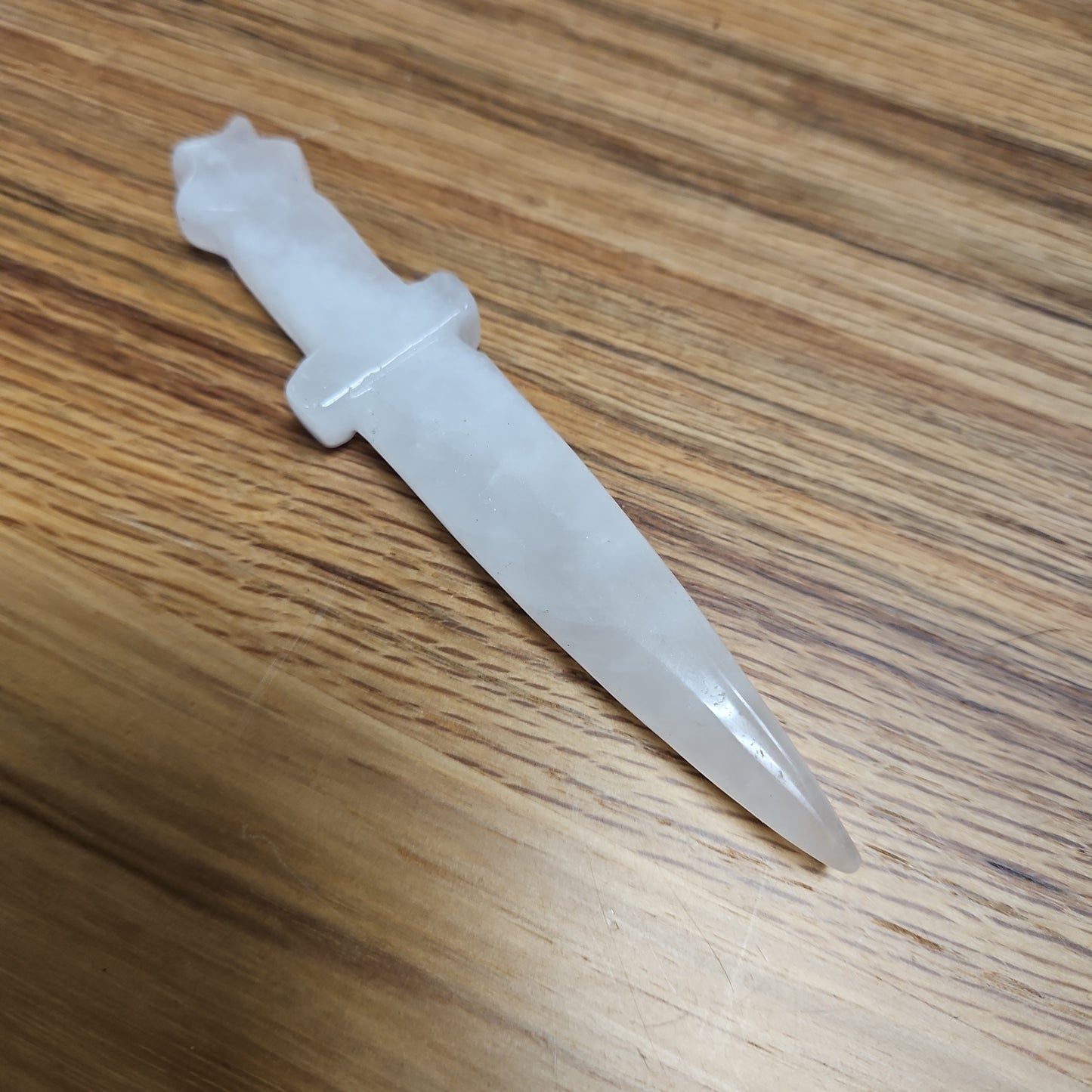 Small Rose Quartz Dagger  / Athame 5”