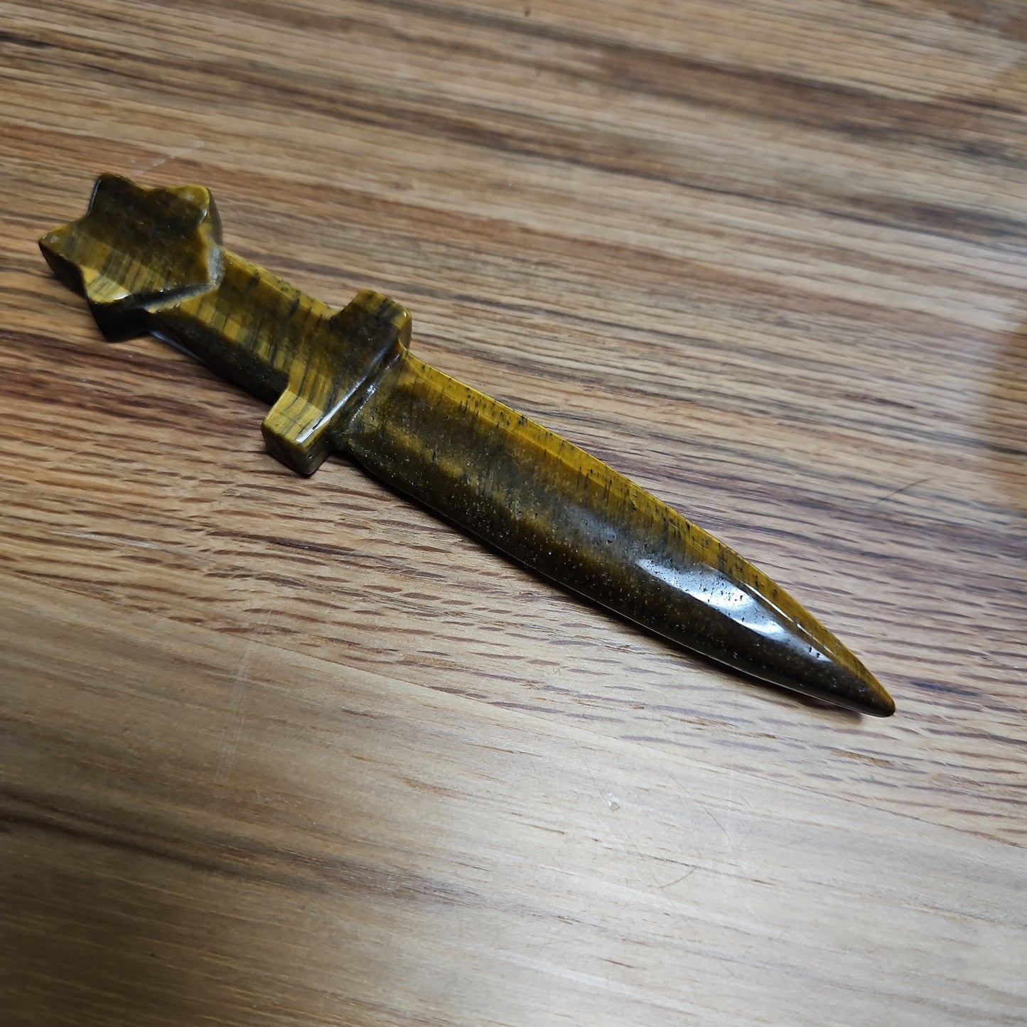 Small Tiger Eye Dagger  / Athame 5 “