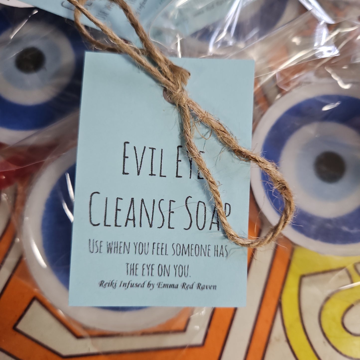 Intention Soap - Evil Eye Cleanse - Reiki Infused