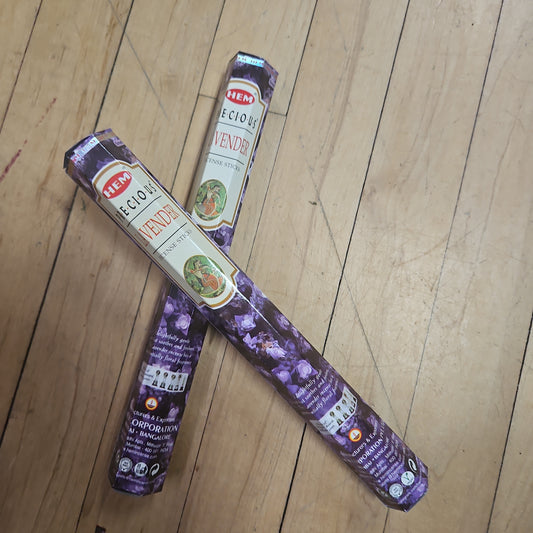HEM Precious Lavender Incense Sticks - 20 Pack