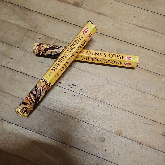 HEM Palo Santo Incense Sticks - 20 Pack ( Madera Sagrada )