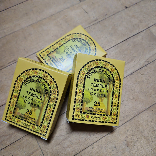 Song of India Temple Incense Cones