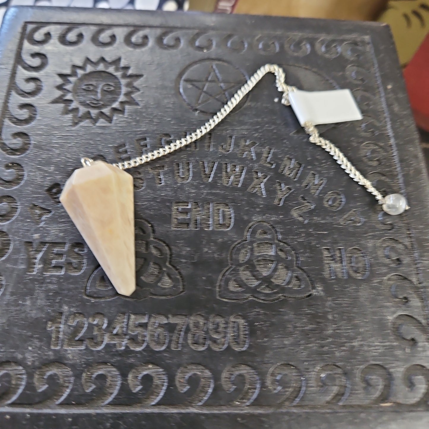 Peach Moonstone Pendulum