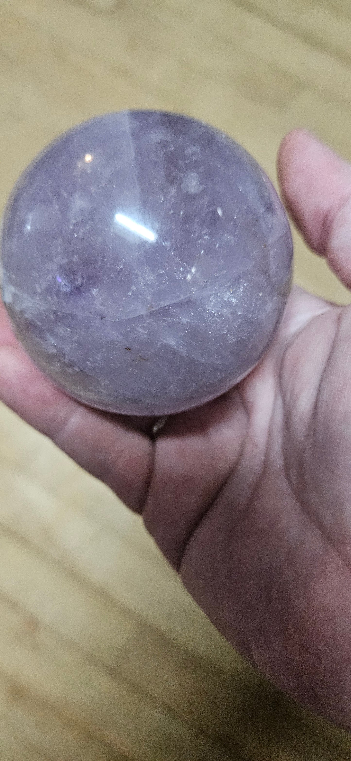 Lavender Amethyst Sphere 4 ”