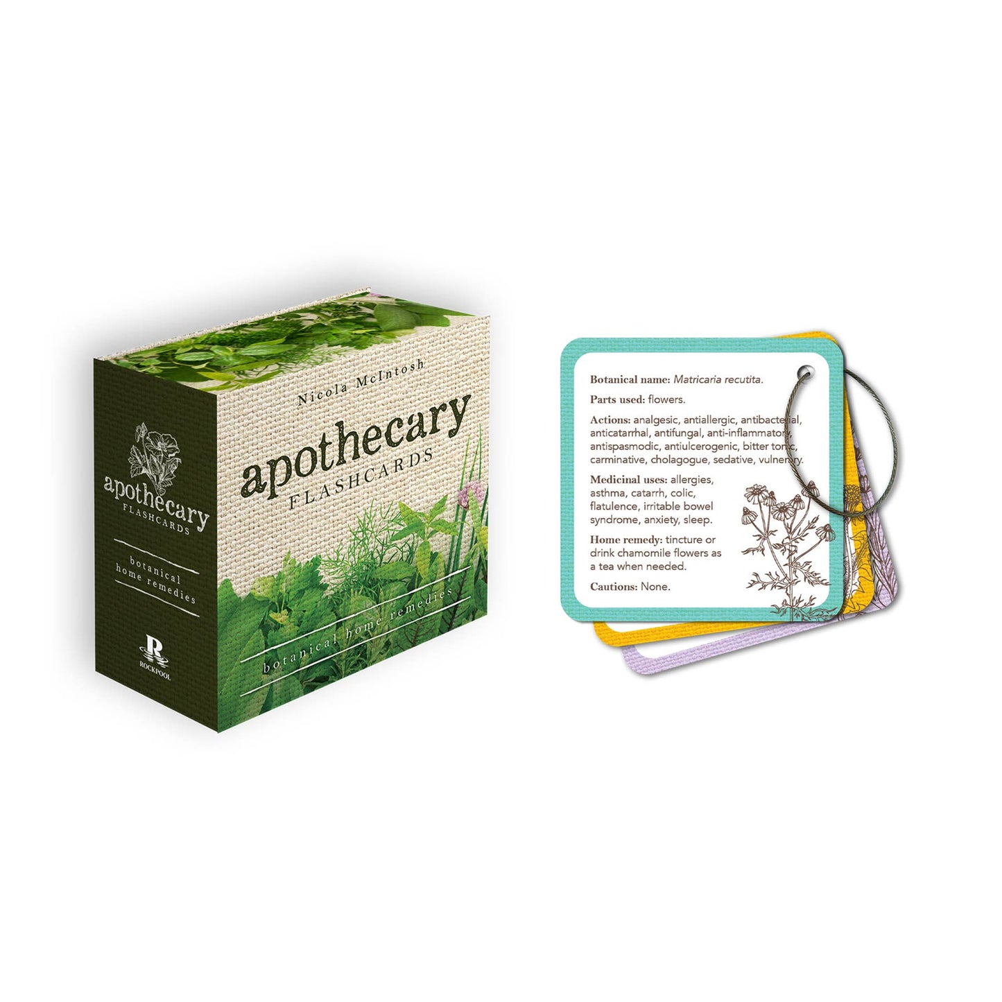 Apothecary Flashcards: A Pocket Reference For Herbs