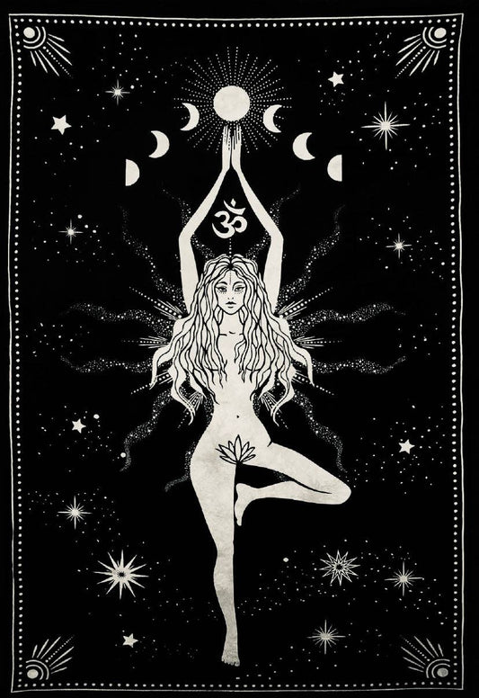 Tapestry Moon Goddess