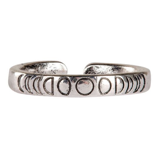 Moon Phases Adjustable Ring