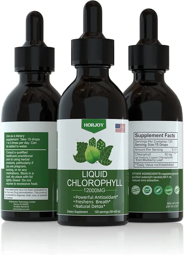 Chlorophyll Liquid Drops - 100% Natural