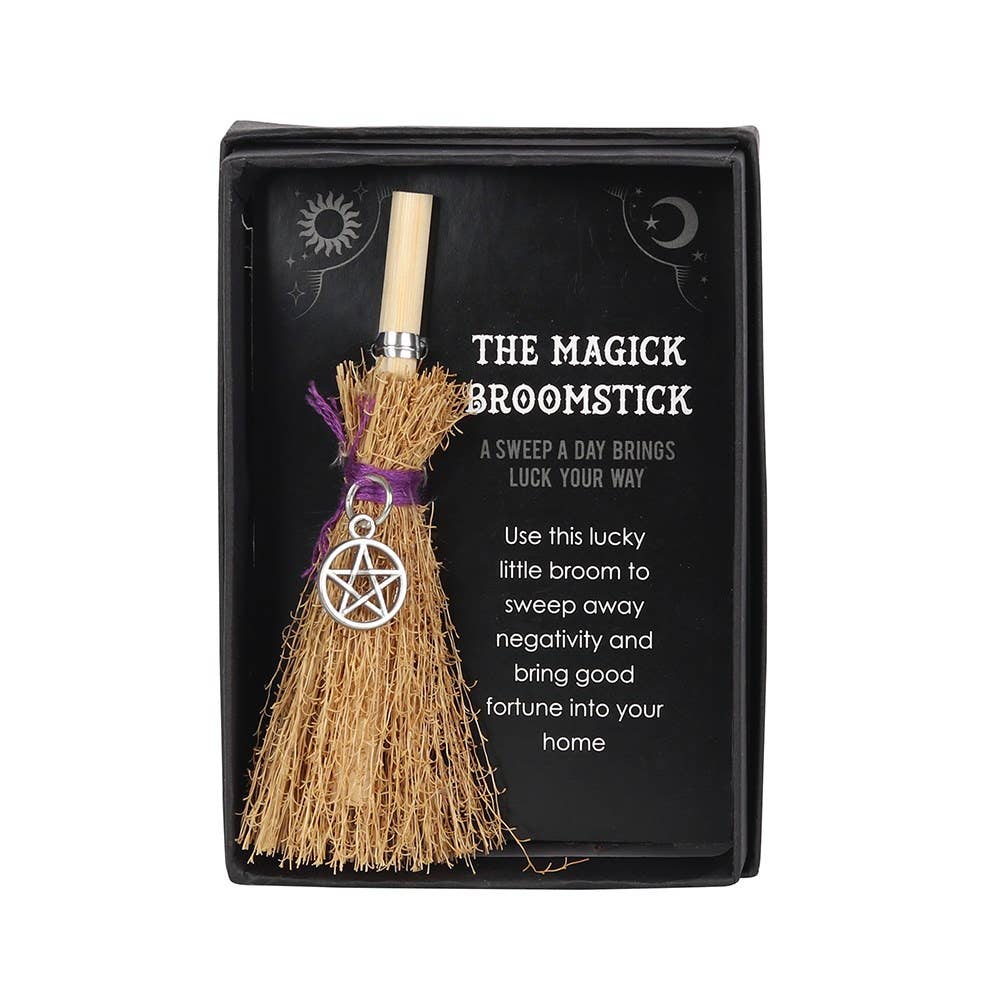 Mini Magick Broom - Pentacle