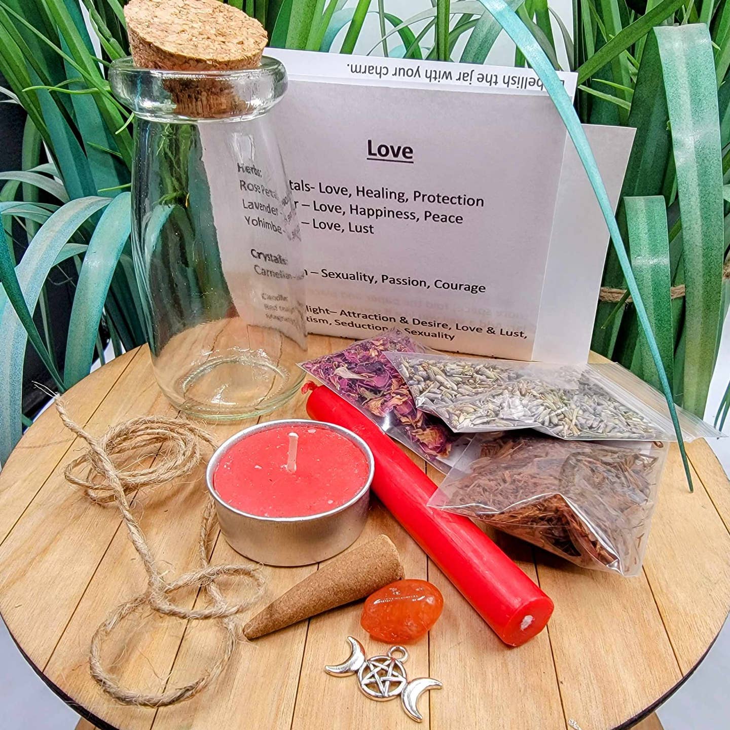 Intention Jar DIY Kit - Love