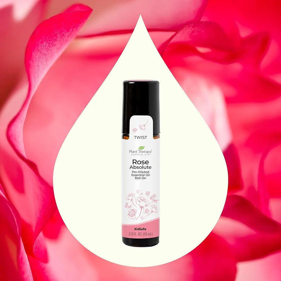 Rose Absolute Essential Oil Roller 10lm Pre-Diluted