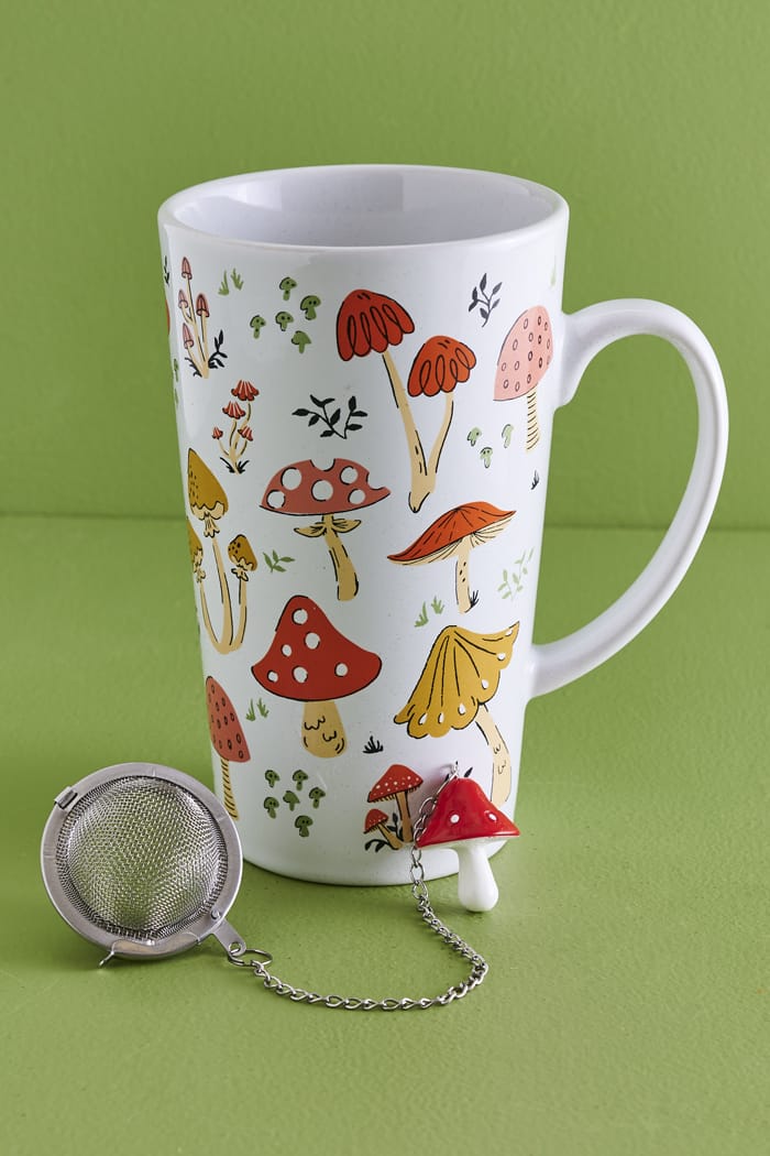 Mushroom Mug Infuser Gift Box Set