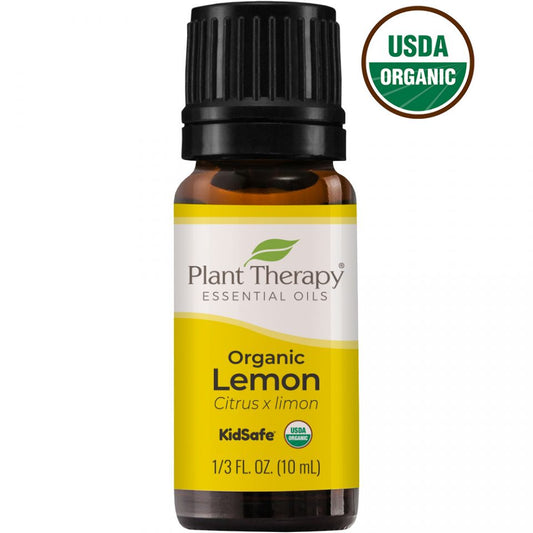 Organic Lemon Essential Oil 10 Ml ( Kidsafe )