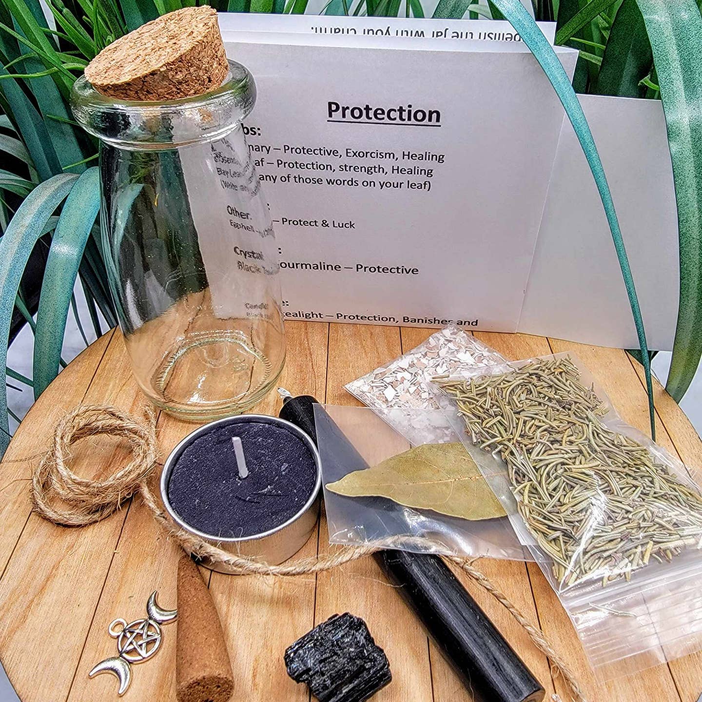 Intention Jar DIY Kit - Protection