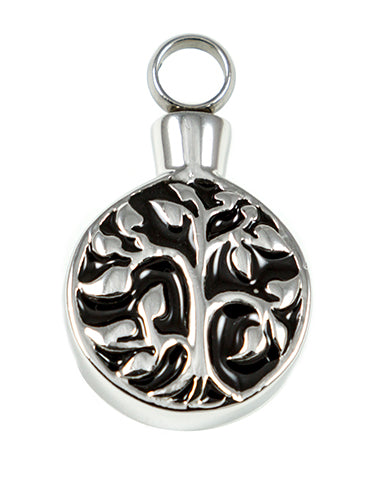 Stainless Steel Celtic Tree of Life Love Vial