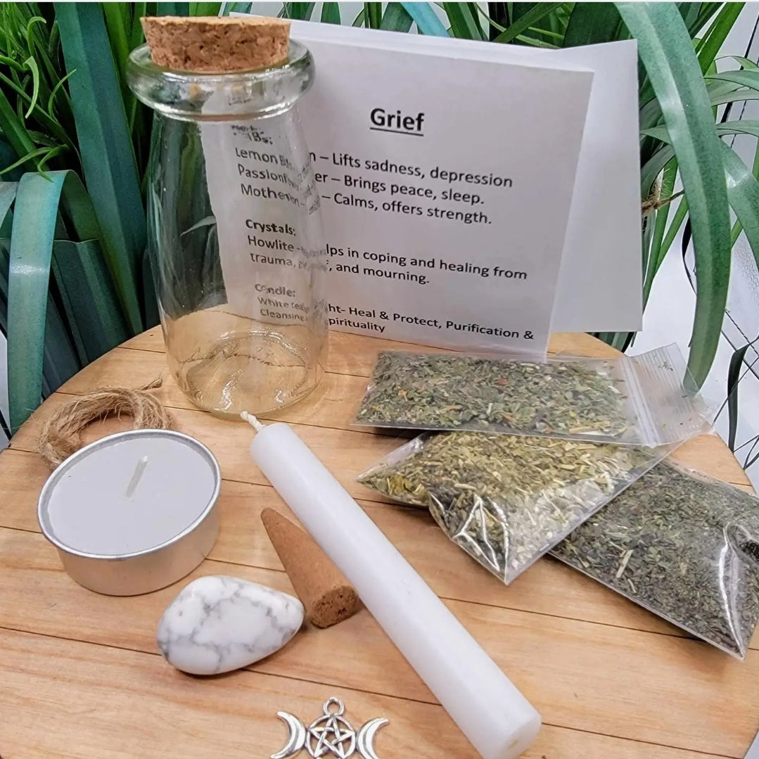 Intention Jar DIY Kit - Grief