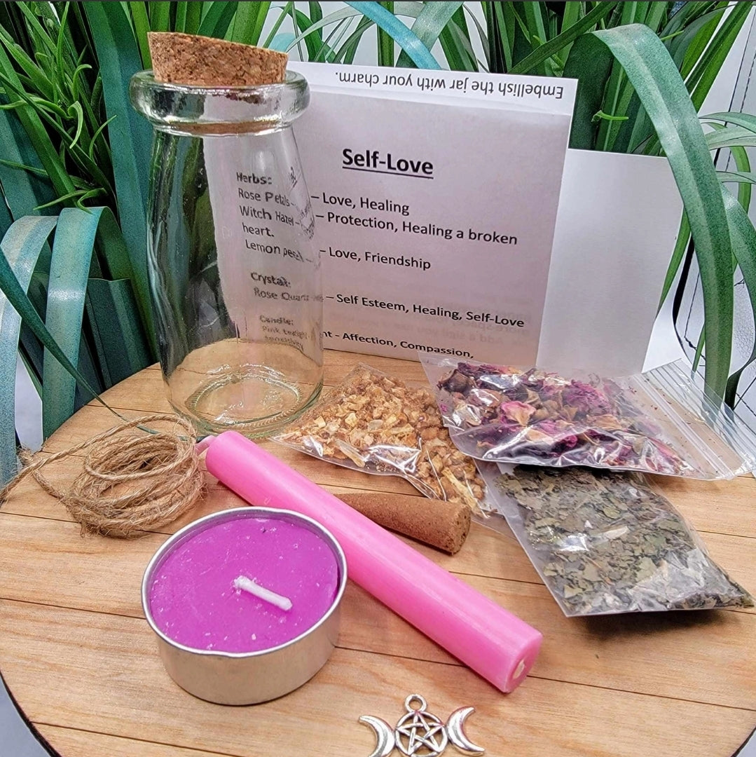 Intention Jar DIY Kit - Self Love