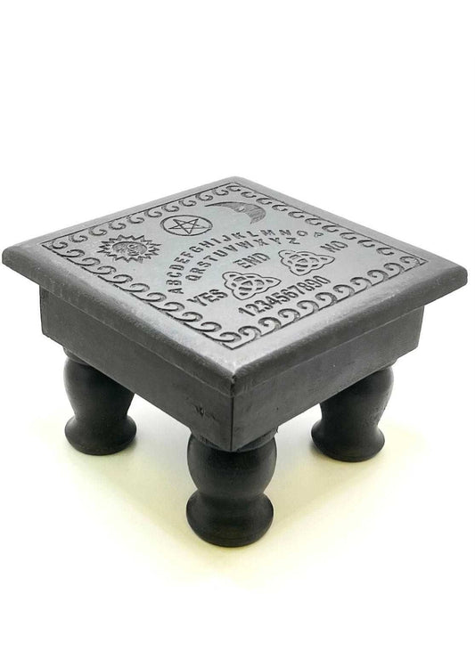 Wooden Altar table Ouija Board Black 6''x 4'