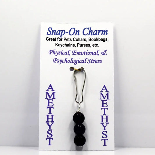 Snap-On Charms - Amethyst