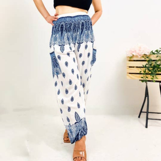 Harem Bohemian Yoga Tapered Pant