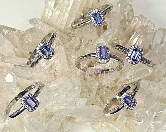 Tanzanite Gemstone Rings