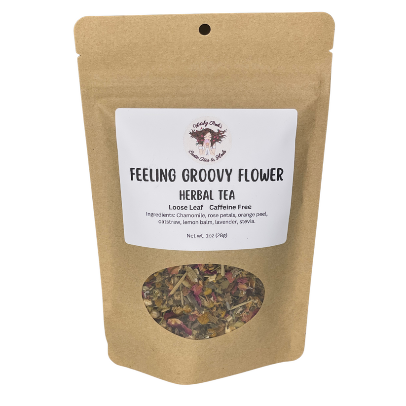 Feeling Groovy Flower Herbal Tea - Caffeine Free