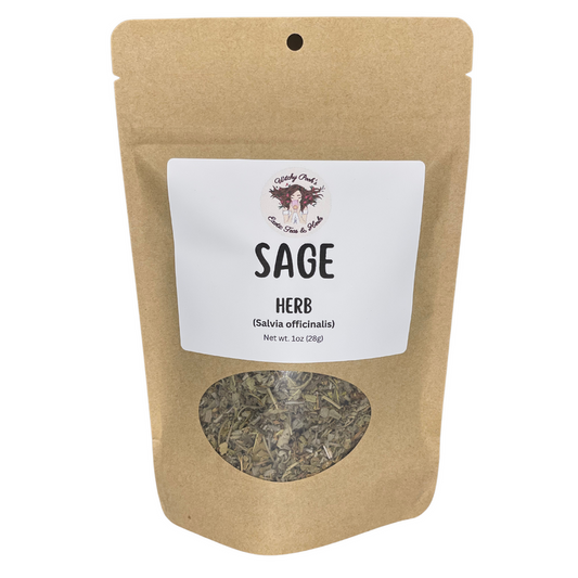 Loose Sage , Cut - Herb  (Salvia officinalis)