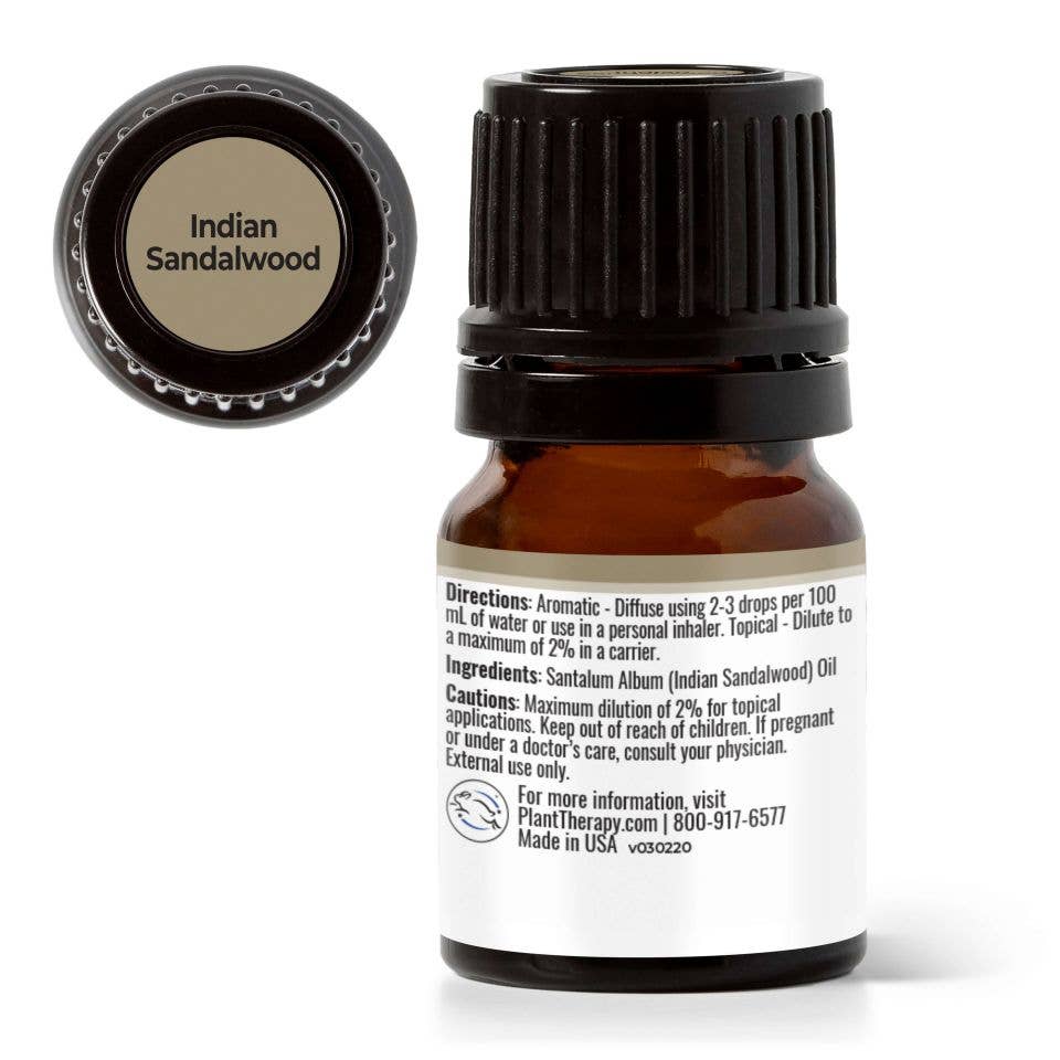 Sandalwood Indian Essential Oil 2.5 ml ( Kidsafe )