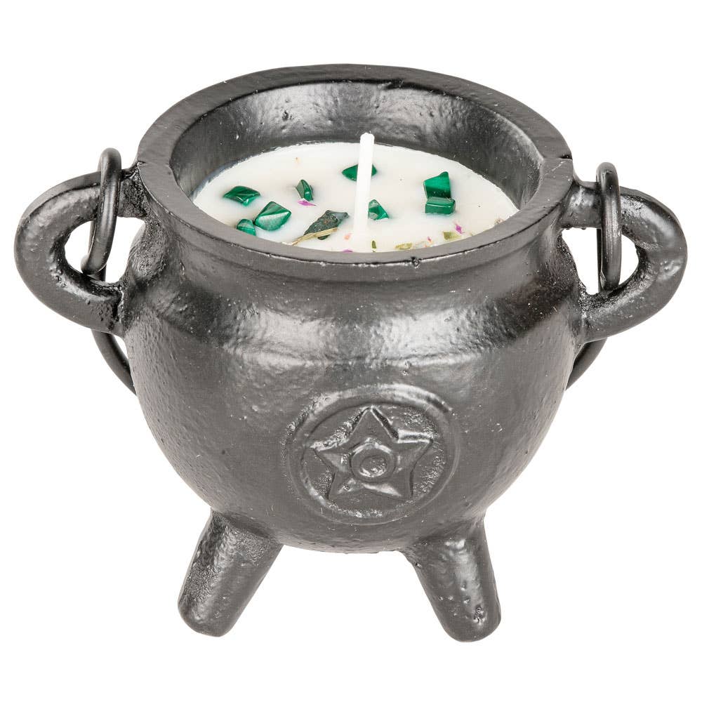 Crystal Magic Cauldron Candles - Various Intentions