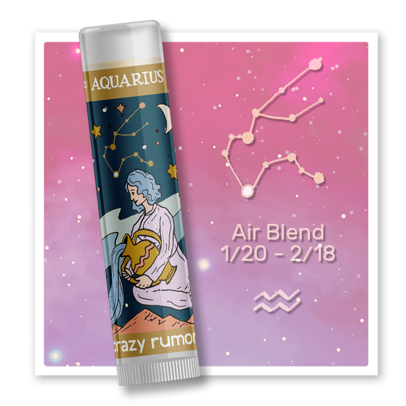 AQUARIUS - ZODIAC LIP BALM