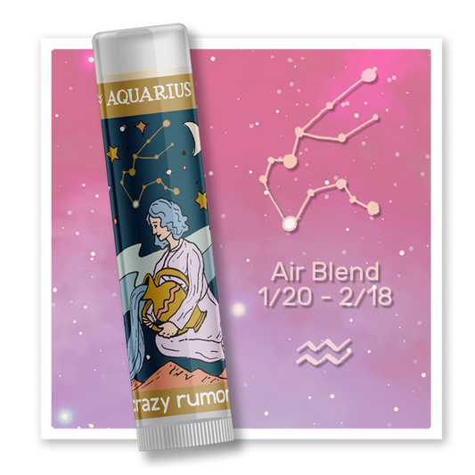 AQUARIUS - ZODIAC LIP BALM