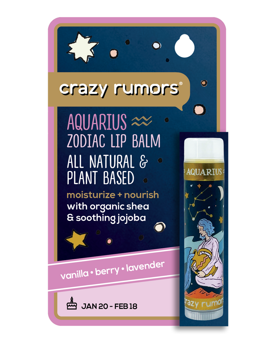 AQUARIUS - ZODIAC LIP BALM