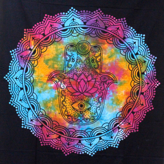 Indian Cotton Tapestry  Hasma Mandala