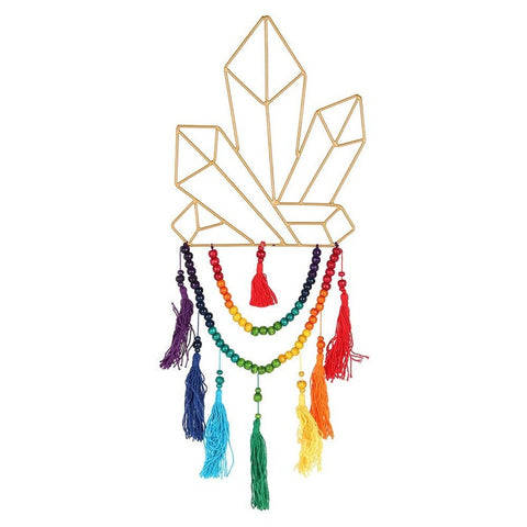 Wire Crystal Hanging Decoration 54 cm