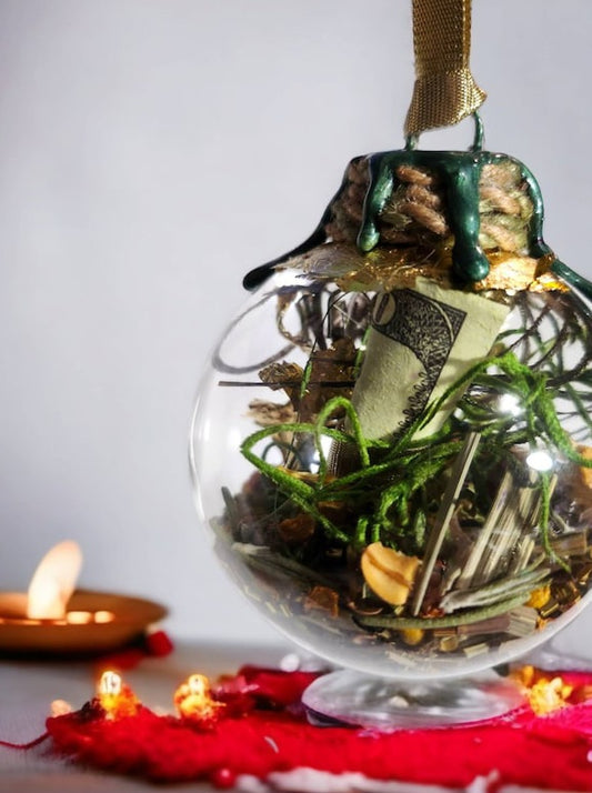 12/17/23 - Event Blessing / Prosperity Herbal Witch Ball with Emma Red Raven 2pm (Limited Seats)