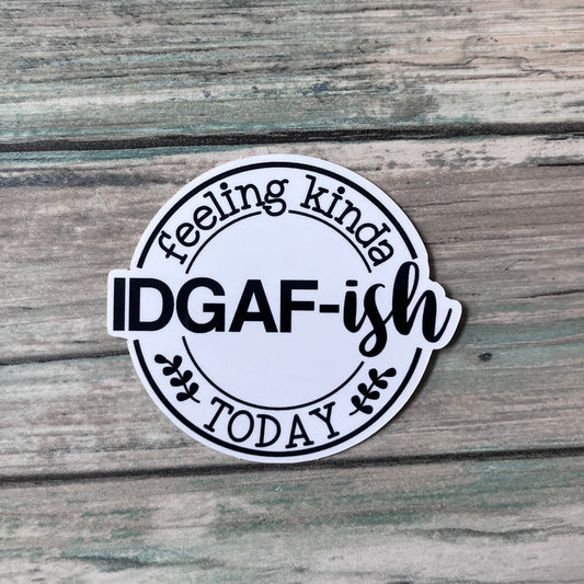 IDGAFISH Sticker