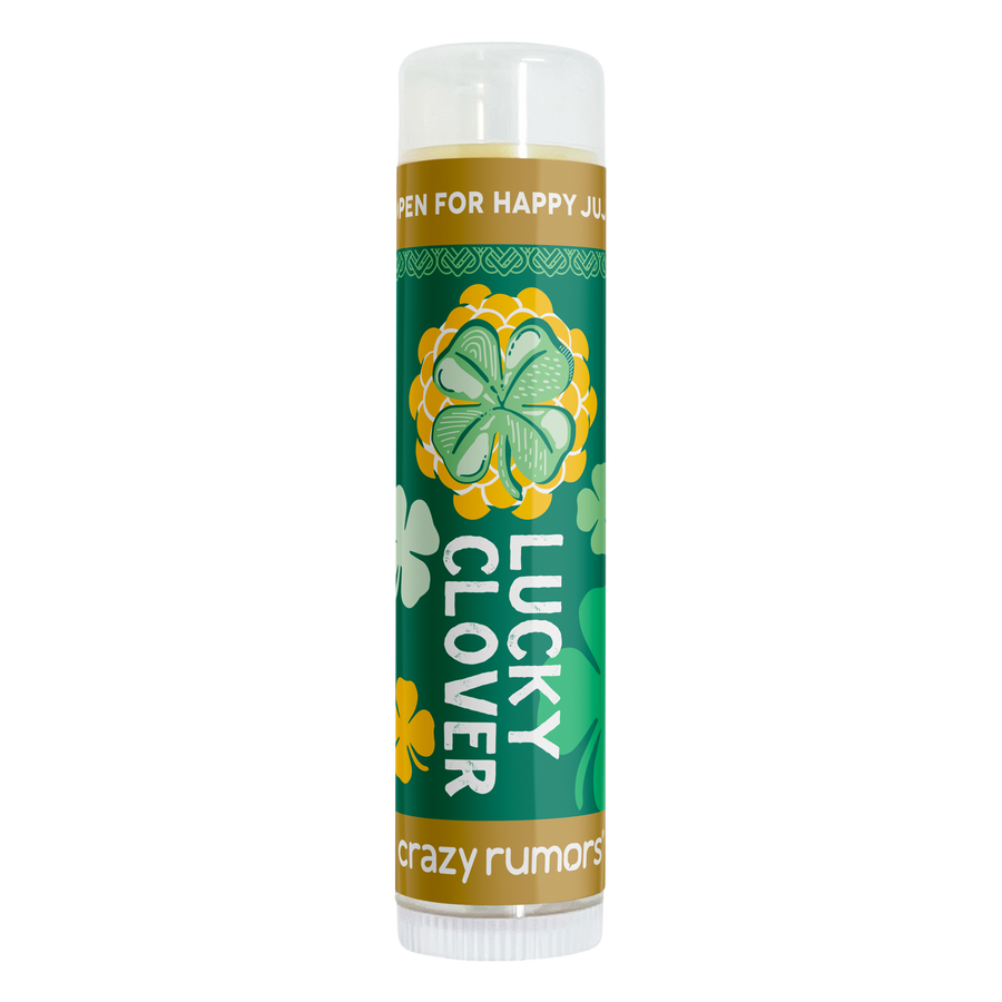 LUCKY CLOVER - HAPPY JUJU LIP BALM  (100% NATURAL + VEGAN)