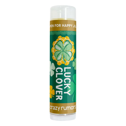 LUCKY CLOVER - HAPPY JUJU LIP BALM  (100% NATURAL + VEGAN)