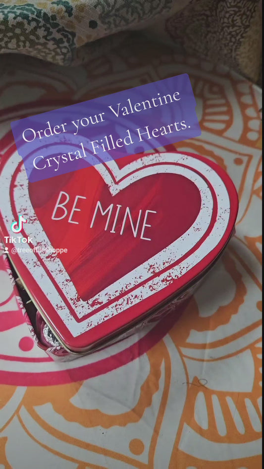 Kisses & Crystals Valentine Heart