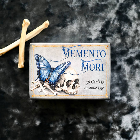 Memento Mori: 36 Mini Affirmation Cards To Embrace Life